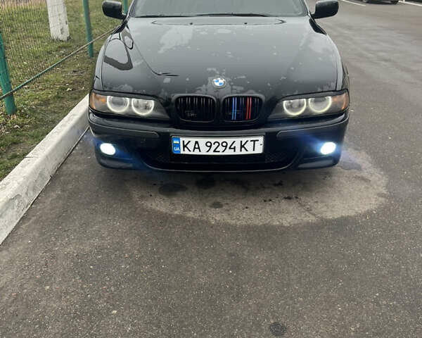 Чорний БМВ 5 Серія, об'ємом двигуна 2.5 л та пробігом 350 тис. км за 5450 $, фото 1 на Automoto.ua