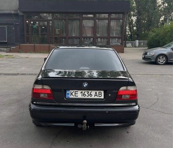 Черный БМВ 5 Серия, объемом двигателя 2.5 л и пробегом 434 тыс. км за 5900 $, фото 4 на Automoto.ua
