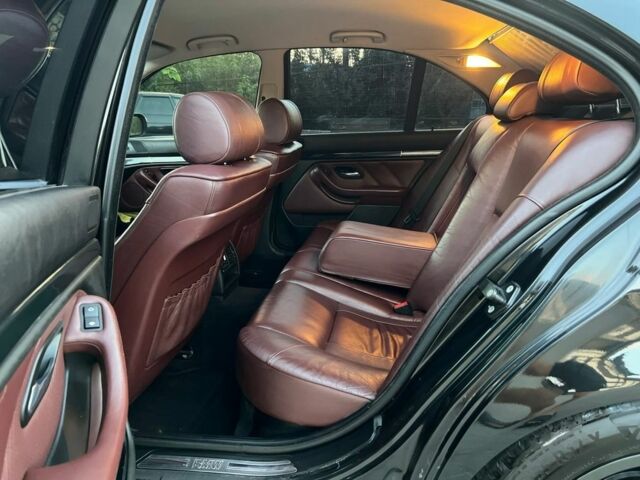 Черный БМВ 5 Серия, объемом двигателя 2.5 л и пробегом 317 тыс. км за 5100 $, фото 6 на Automoto.ua