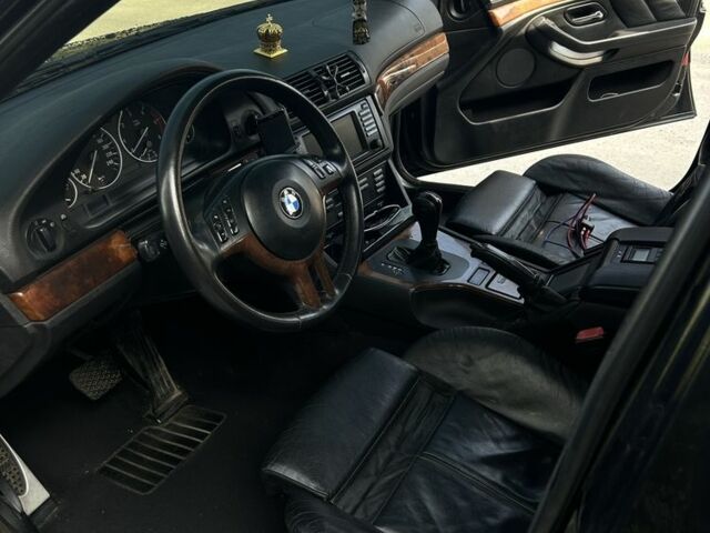 Чорний БМВ 5 Серія, об'ємом двигуна 2.9 л та пробігом 330 тис. км за 7500 $, фото 12 на Automoto.ua