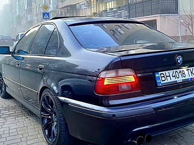 Черный БМВ 5 Серия, объемом двигателя 2.5 л и пробегом 405 тыс. км за 3250 $, фото 1 на Automoto.ua