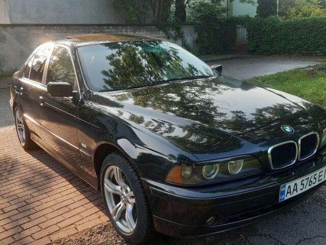 Черный БМВ 5 Серия, объемом двигателя 2.5 л и пробегом 298 тыс. км за 3560 $, фото 3 на Automoto.ua