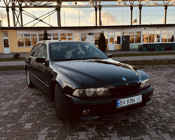 Черный БМВ 5 Серия, объемом двигателя 2 л и пробегом 358 тыс. км за 5500 $, фото 1 на Automoto.ua