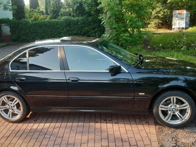 Черный БМВ 5 Серия, объемом двигателя 2.5 л и пробегом 298 тыс. км за 3560 $, фото 4 на Automoto.ua