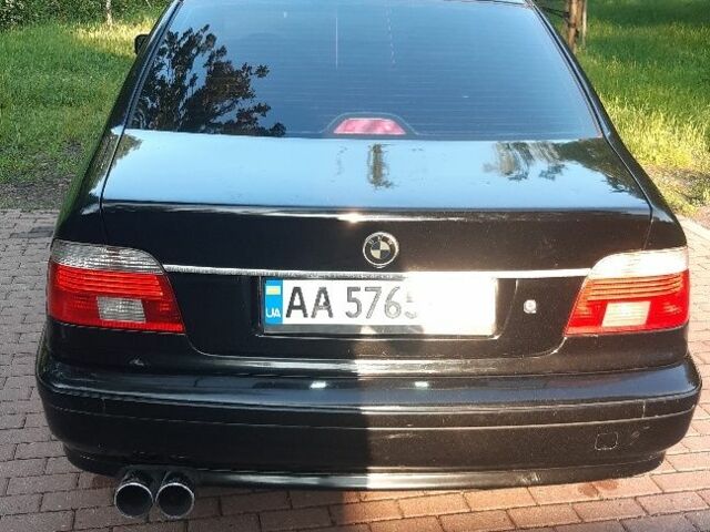 Черный БМВ 5 Серия, объемом двигателя 2.5 л и пробегом 298 тыс. км за 3560 $, фото 5 на Automoto.ua