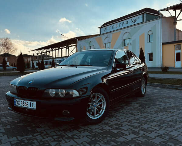 Черный БМВ 5 Серия, объемом двигателя 2 л и пробегом 358 тыс. км за 5500 $, фото 7 на Automoto.ua