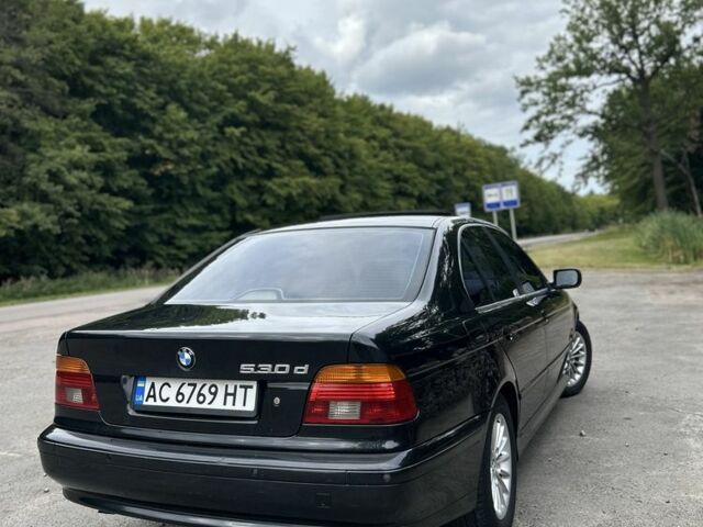 Черный БМВ 5 Серия, объемом двигателя 3 л и пробегом 348 тыс. км за 6800 $, фото 6 на Automoto.ua