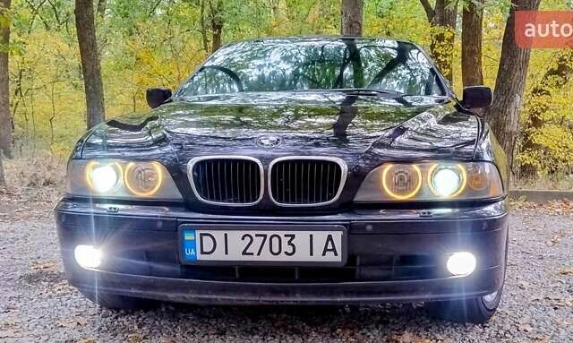 Черный БМВ 5 Серия, объемом двигателя 2.2 л и пробегом 398 тыс. км за 5700 $, фото 4 на Automoto.ua