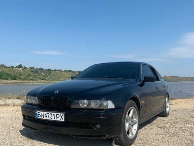 Черный БМВ 5 Серия, объемом двигателя 2.2 л и пробегом 430 тыс. км за 3500 $, фото 2 на Automoto.ua