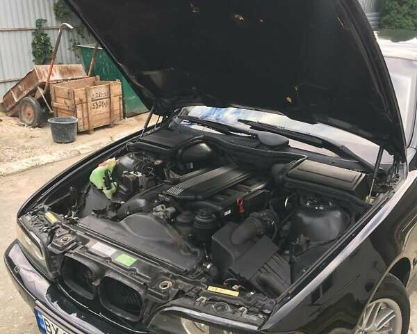 Черный БМВ 5 Серия, объемом двигателя 2.2 л и пробегом 350 тыс. км за 5300 $, фото 15 на Automoto.ua