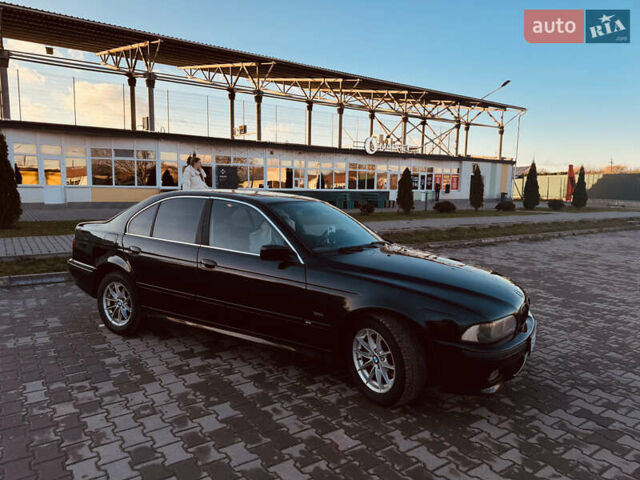 Черный БМВ 5 Серия, объемом двигателя 2 л и пробегом 358 тыс. км за 5500 $, фото 3 на Automoto.ua