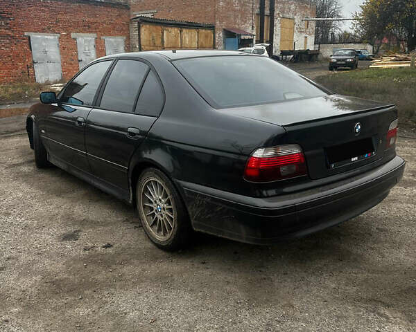 Черный БМВ 5 Серия, объемом двигателя 3 л и пробегом 446 тыс. км за 6500 $, фото 6 на Automoto.ua