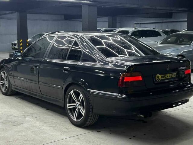 Черный БМВ 5 Серия, объемом двигателя 3 л и пробегом 450 тыс. км за 5700 $, фото 3 на Automoto.ua