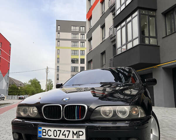 Черный БМВ 5 Серия, объемом двигателя 3 л и пробегом 346 тыс. км за 7500 $, фото 1 на Automoto.ua