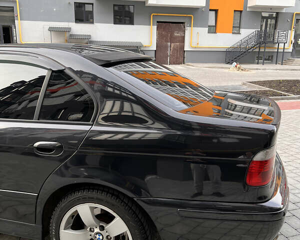 Черный БМВ 5 Серия, объемом двигателя 3 л и пробегом 346 тыс. км за 7500 $, фото 6 на Automoto.ua