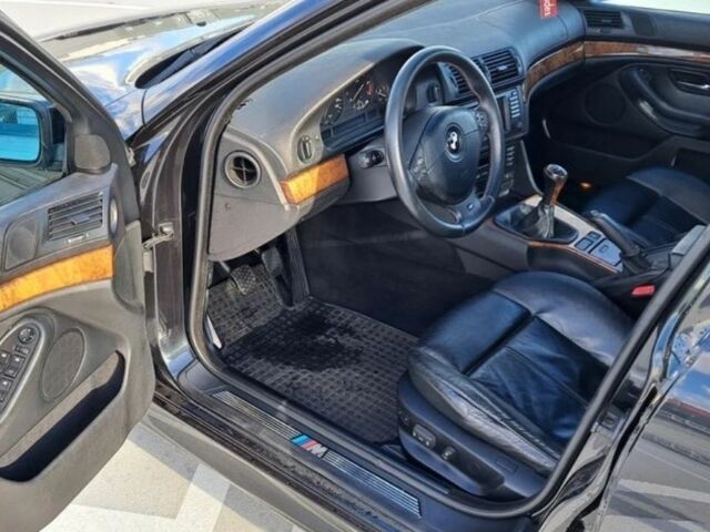 Черный БМВ 5 Серия, объемом двигателя 3 л и пробегом 236 тыс. км за 2350 $, фото 5 на Automoto.ua