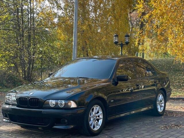 Черный БМВ 5 Серия, объемом двигателя 2.5 л и пробегом 550 тыс. км за 6300 $, фото 5 на Automoto.ua
