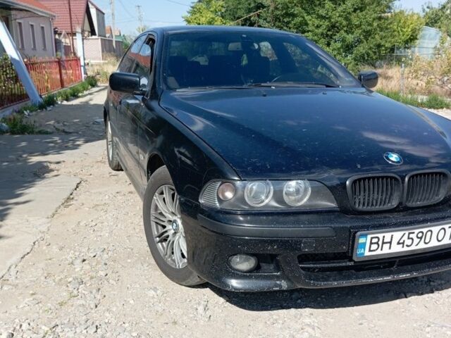 Чорний БМВ 5 Серія, об'ємом двигуна 2.9 л та пробігом 350 тис. км за 5300 $, фото 1 на Automoto.ua