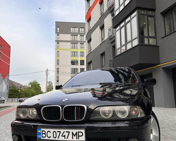 Черный БМВ 5 Серия, объемом двигателя 3 л и пробегом 346 тыс. км за 7500 $, фото 2 на Automoto.ua