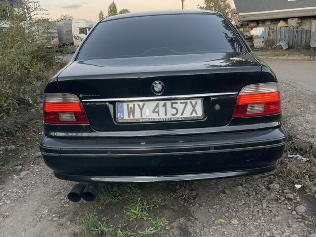 Черный БМВ 5 Серия, объемом двигателя 3 л и пробегом 300 тыс. км за 4800 $, фото 2 на Automoto.ua