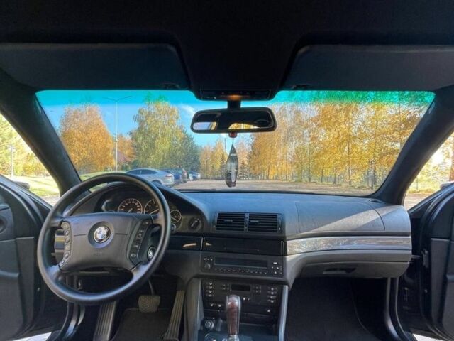 Черный БМВ 5 Серия, объемом двигателя 2.5 л и пробегом 550 тыс. км за 6300 $, фото 16 на Automoto.ua