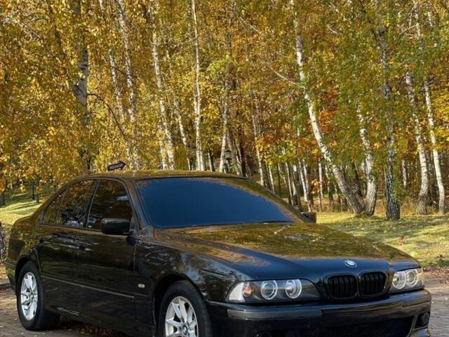 Черный БМВ 5 Серия, объемом двигателя 2.5 л и пробегом 550 тыс. км за 6300 $, фото 1 на Automoto.ua