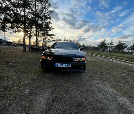 Чорний БМВ 5 Серія, об'ємом двигуна 3 л та пробігом 444 тис. км за 3000 $, фото 4 на Automoto.ua