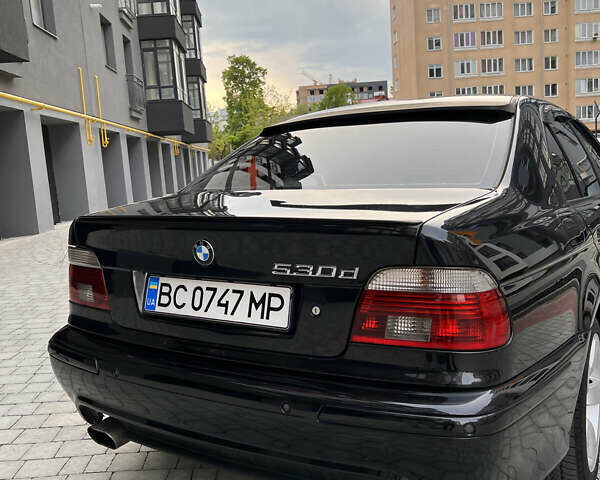 Черный БМВ 5 Серия, объемом двигателя 3 л и пробегом 346 тыс. км за 7500 $, фото 11 на Automoto.ua