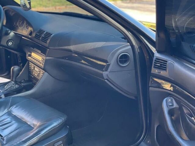 Черный БМВ 5 Серия, объемом двигателя 2.5 л и пробегом 550 тыс. км за 6300 $, фото 14 на Automoto.ua