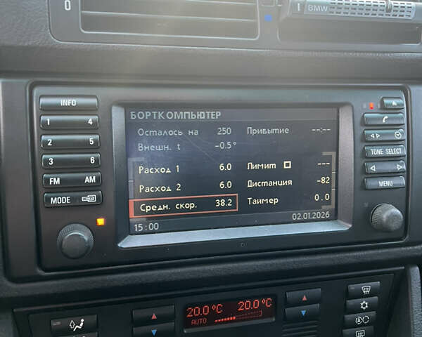 Черный БМВ 5 Серия, объемом двигателя 3 л и пробегом 324 тыс. км за 9200 $, фото 20 на Automoto.ua