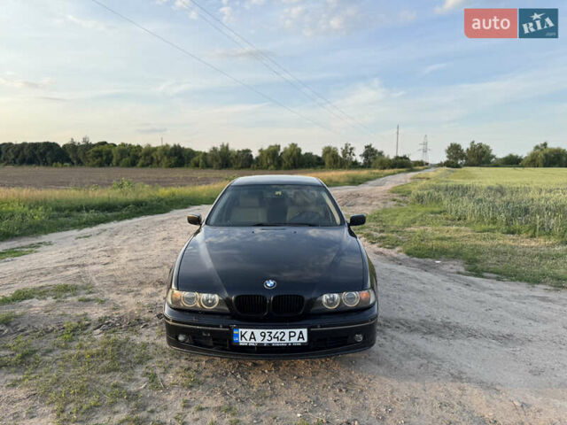 Черный БМВ 5 Серия, объемом двигателя 3 л и пробегом 355 тыс. км за 5800 $, фото 6 на Automoto.ua