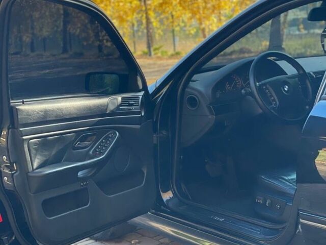 Черный БМВ 5 Серия, объемом двигателя 2.5 л и пробегом 550 тыс. км за 6300 $, фото 12 на Automoto.ua