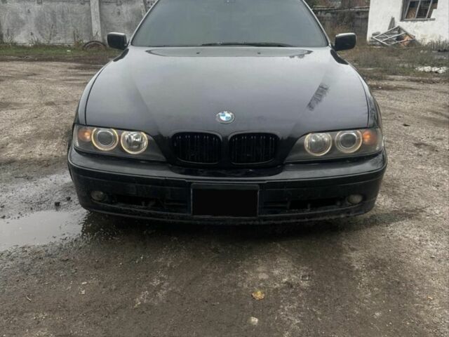 Чорний БМВ 5 Серія, об'ємом двигуна 3 л та пробігом 446 тис. км за 6500 $, фото 2 на Automoto.ua