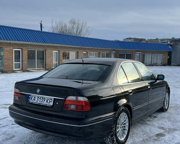 Черный БМВ 5 Серия, объемом двигателя 3 л и пробегом 324 тыс. км за 9200 $, фото 5 на Automoto.ua