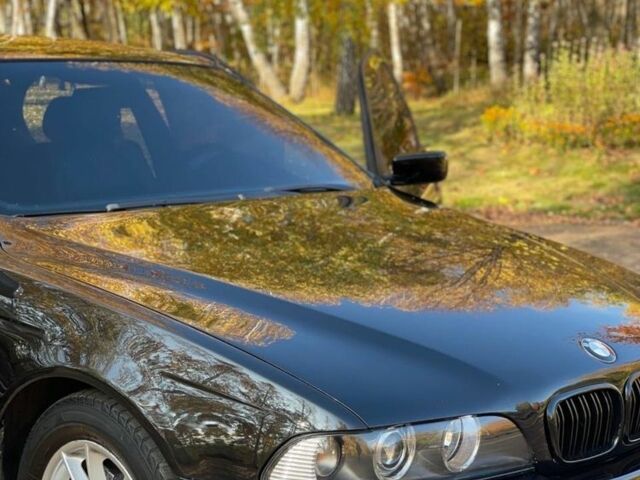 Черный БМВ 5 Серия, объемом двигателя 2.5 л и пробегом 550 тыс. км за 6300 $, фото 19 на Automoto.ua