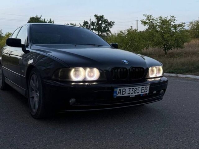 Черный БМВ 5 Серия, объемом двигателя 2.5 л и пробегом 395 тыс. км за 4999 $, фото 1 на Automoto.ua