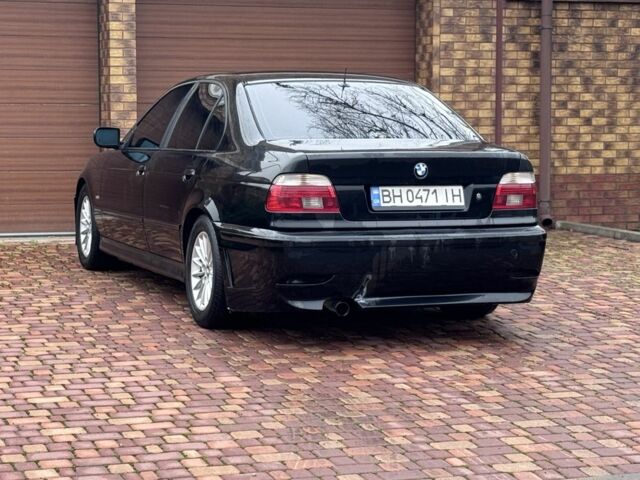 Черный БМВ 5 Серия, объемом двигателя 2.5 л и пробегом 235 тыс. км за 5400 $, фото 3 на Automoto.ua