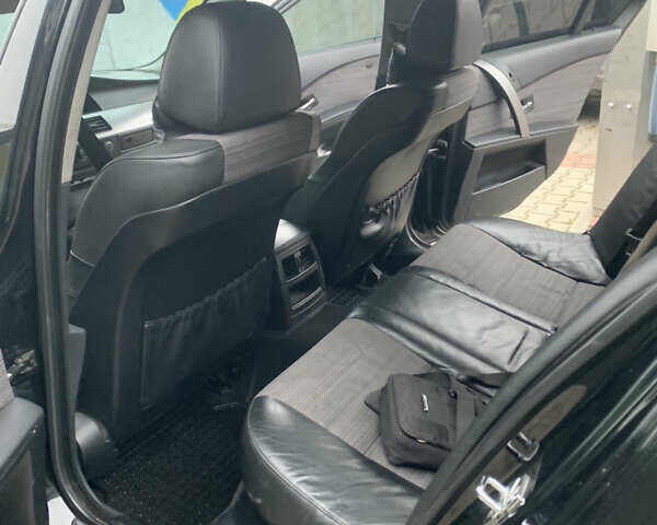 Черный БМВ 5 Серия, объемом двигателя 3 л и пробегом 447 тыс. км за 7799 $, фото 11 на Automoto.ua