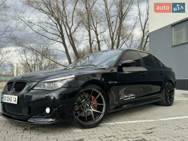 Черный БМВ 5 Серия, объемом двигателя 4.4 л и пробегом 372 тыс. км за 9350 $, фото 30 на Automoto.ua