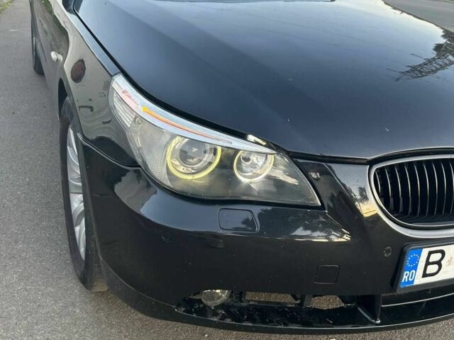 Черный БМВ 5 Серия, объемом двигателя 2 л и пробегом 290 тыс. км за 4477 $, фото 1 на Automoto.ua