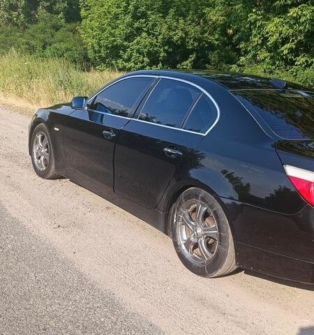 Черный БМВ 5 Серия, объемом двигателя 3 л и пробегом 382 тыс. км за 7600 $, фото 2 на Automoto.ua