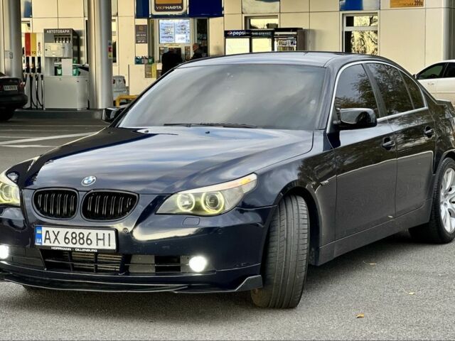 Черный БМВ 5 Серия, объемом двигателя 3 л и пробегом 295 тыс. км за 8599 $, фото 4 на Automoto.ua