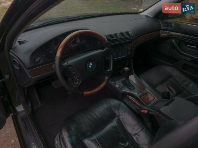 Черный БМВ 5 Серия, объемом двигателя 2.98 л и пробегом 400 тыс. км за 6500 $, фото 10 на Automoto.ua