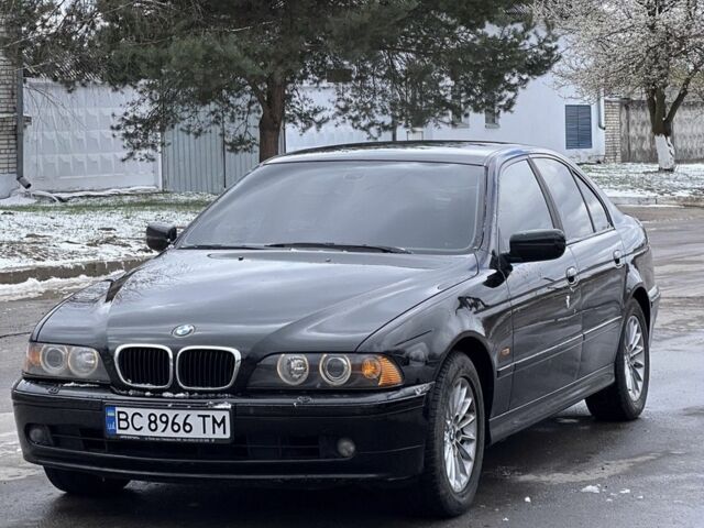 Черный БМВ 5 Серия, объемом двигателя 2.5 л и пробегом 300 тыс. км за 3500 $, фото 3 на Automoto.ua