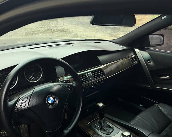 Чорний БМВ 5 Серія, об'ємом двигуна 3 л та пробігом 370 тис. км за 8300 $, фото 17 на Automoto.ua