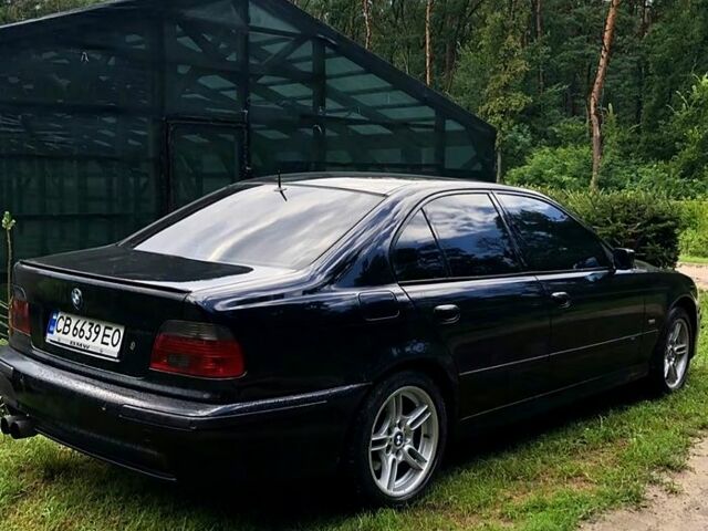 Черный БМВ 5 Серия, объемом двигателя 2.5 л и пробегом 396 тыс. км за 3900 $, фото 3 на Automoto.ua