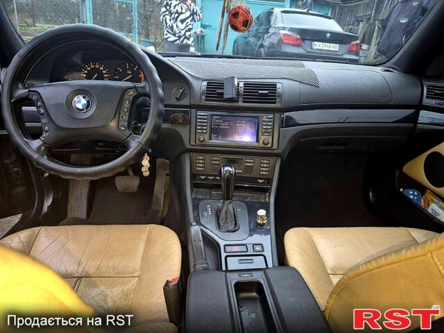 Чорний БМВ 5 Серія, об'ємом двигуна 2.5 л та пробігом 280 тис. км за 6300 $, фото 3 на Automoto.ua