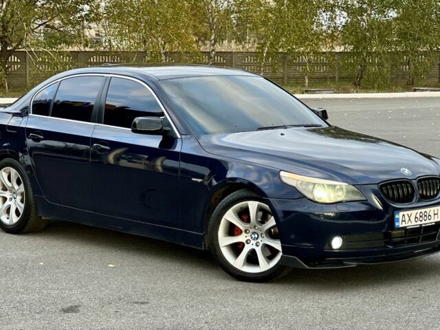 Черный БМВ 5 Серия, объемом двигателя 3 л и пробегом 295 тыс. км за 8599 $, фото 2 на Automoto.ua