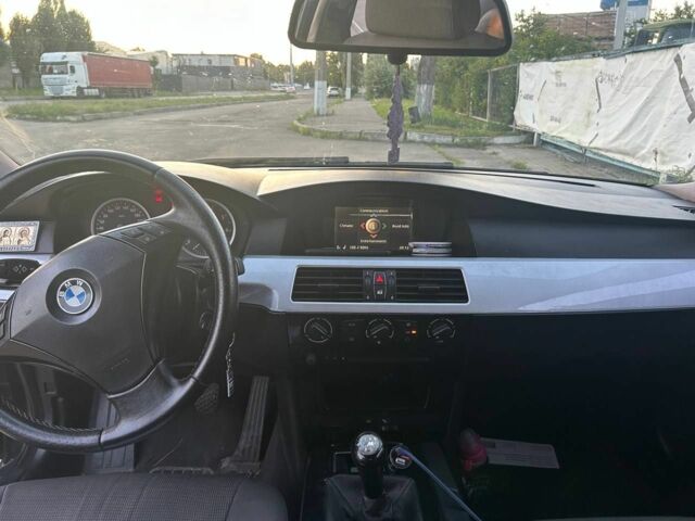 Черный БМВ 5 Серия, объемом двигателя 2 л и пробегом 290 тыс. км за 4477 $, фото 7 на Automoto.ua