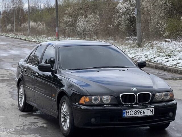 Черный БМВ 5 Серия, объемом двигателя 2.5 л и пробегом 300 тыс. км за 3500 $, фото 1 на Automoto.ua